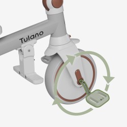 4-in-1 Bicycle Noah 35 Grey