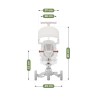 4-in-1 bike Noah 35 Beige