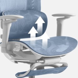 Fotel biurowy z masażem Visioner 8.3 Grey