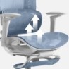 Office chair with massage Visioner 8.3 Grey