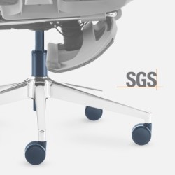 Fotel biurowy z masażem Visioner 8.3 Grey