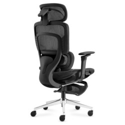 Office chair with massage Visioner 8.3 Black