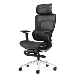 Office chair with massage Visioner 8.3 Black
