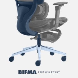 Office chair with massage Visioner 8.3 Black