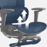 Office chair with massage Visioner 8.3 Black