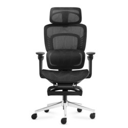 Fotel biurowy z masażem Visioner 8.3 Black