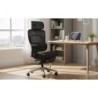 Office chair with massage Visioner 8.3 Black