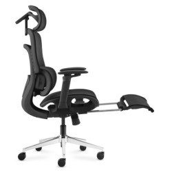 Office chair with massage Visioner 8.3 Black