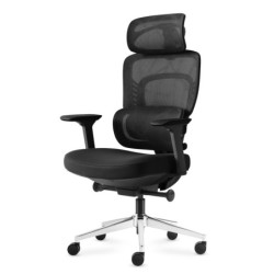 Office chair with massage Visioner 6.1 Black
