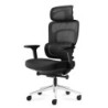 Office chair with massage Visioner 6.1 Black