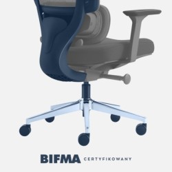 Office chair with massage Visioner 6.1 Black