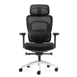 Office chair with massage Visioner 6.1 Black