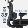 Fotel biurowy z masażem Visioner 6.1 Black