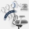 Office chair with massage Visioner 6.1 Grey