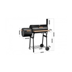 Grill Ogrodowy Z Wędzarnią GREGMAN Roast 7.0