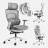 Office chair with massage Visioner 6.1 Grey