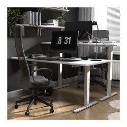Biurko elektryczne Leader 7.6 White 160 cm