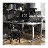 Electric desk Leader 7.6 White 160 cm