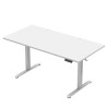 Electric desk Leader 7.6 White 160 cm
