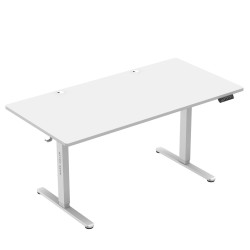 Electric desk Leader 7.6 White 160 cm