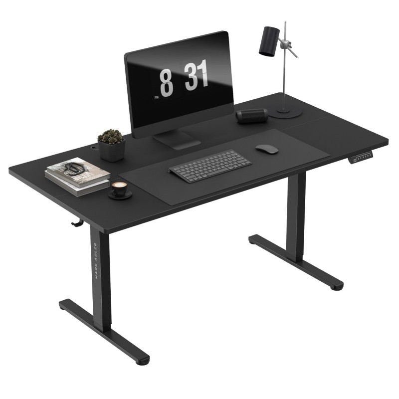 Electric desk Leader 7.6 Black 160 cm