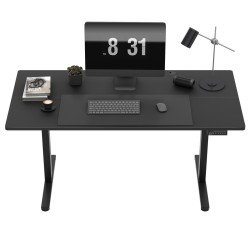 Electric desk Leader 7.6 Black 160 cm