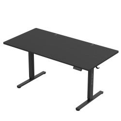 Leader 7.6 Black 160 cm electric desk