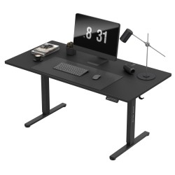 Electric desk Leader 7.6 Black 160 cm
