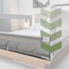 Barierka ochronna do łóżka Cover 48 White-Grey 180 cm