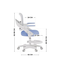 Children's chair Junior 4.3 Blue-grey