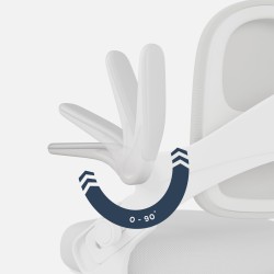 Children's desk chair Junior 4.3 Grey