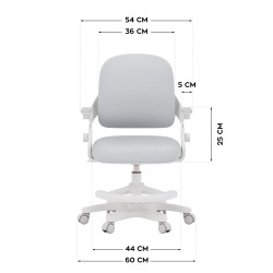 Children's chair Junior 4.3 Grey