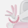 Children's chair Junior 4.3 Pink-grey