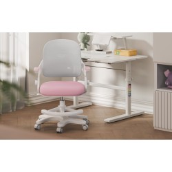 Children's desk chair Junior 4.3 Pink-grey