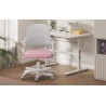 Children's desk chair Junior 4.3 Pink-grey