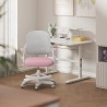 Children's desk chair Junior 4.3 Pink-grey
