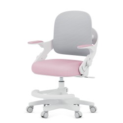 Children's desk chair Junior 4.3 Pink-grey
