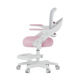 Fotel do biurka dla dziecka Junior 4.3 Pink-grey