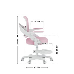 Fotel dziecięcy Junior 4.3 Pink