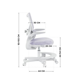 Child's desk chair Junior 5.7 Purple