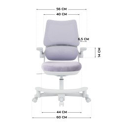 Fotel do biurka dla dziecka Junior 5.7 Purple