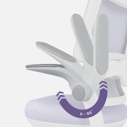 Child's desk chair Junior 5.7 Purple