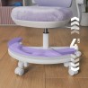 Fotel do biurka dla dziecka Junior 5.7 Purple
