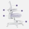 Fotel dziecięcy Junior 5.7 Purple
