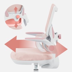 Fotel do biurka dla dziecka Junior 5.7 Pink