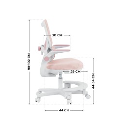 Child's desk chair Junior 5.7 Pink