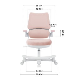 Fotel do biurka dla dziecka Junior 5.7 Pink