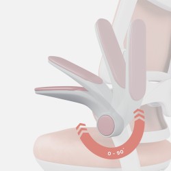 Fotel do biurka dla dziecka Junior 5.7 Pink