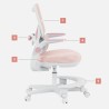 Child's desk chair Junior 5.7 Pink