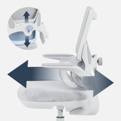 Fotel do biurka dla dziecka Junior 5.7 Grey